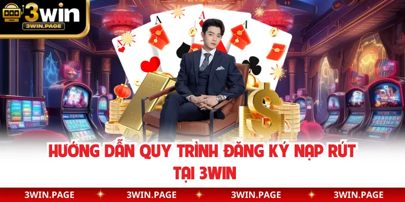 Hướng dẫn quy trình đăng ký nạp rút tại 3WIN
